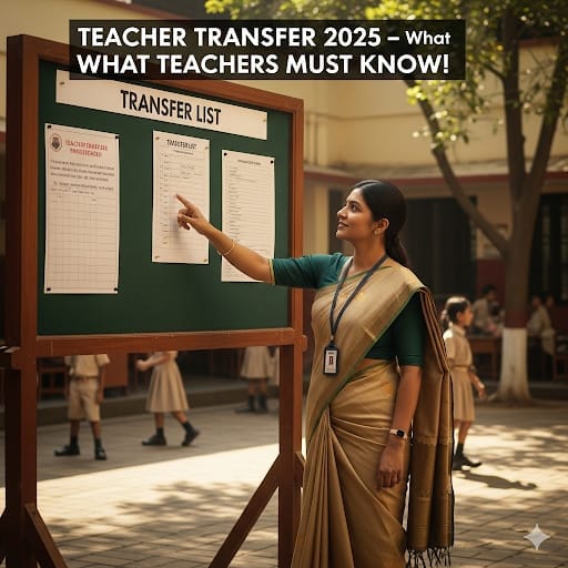 Teacher transfer process in Maharashtra – महिला शिक्षिका बदली यादी तपासत आहे (2025 साठी)