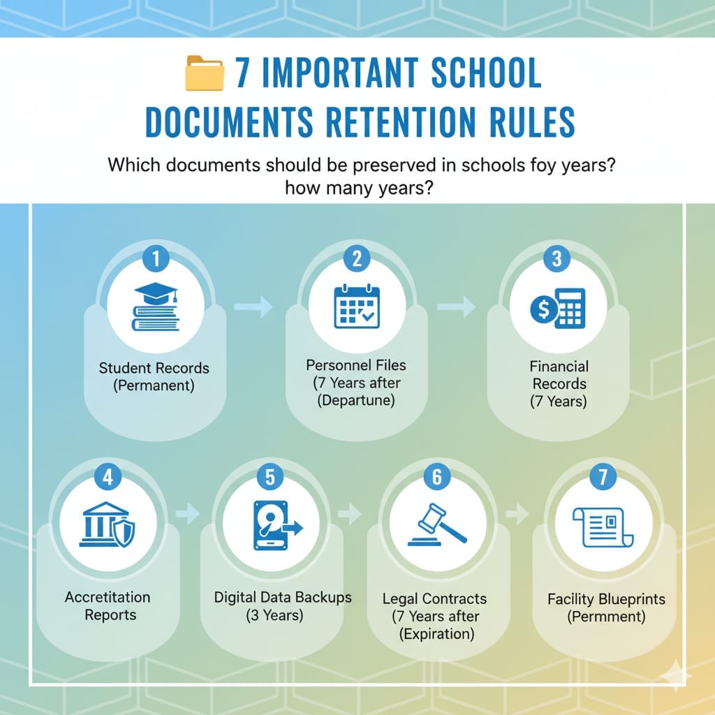 SchoolDocuments Retention Policy in India