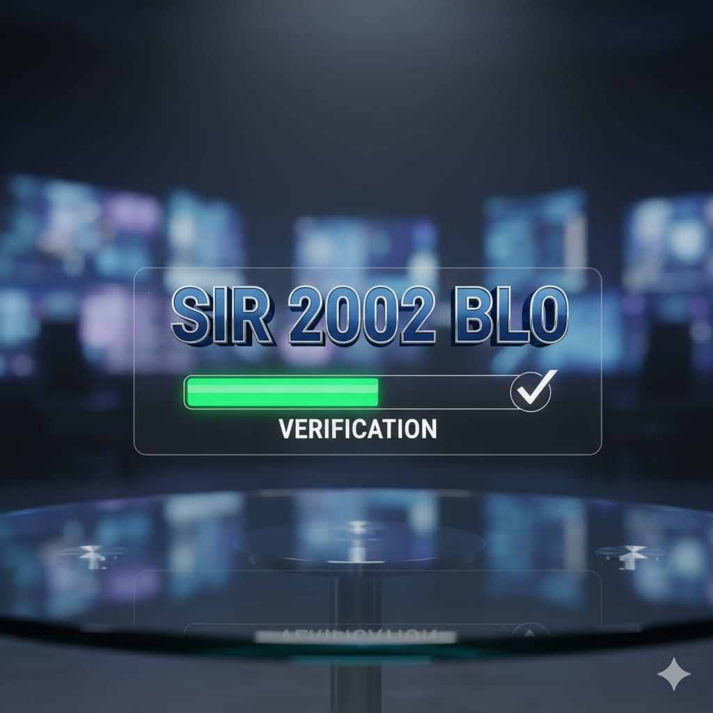 SIR 2002 BLO door-to-door verification