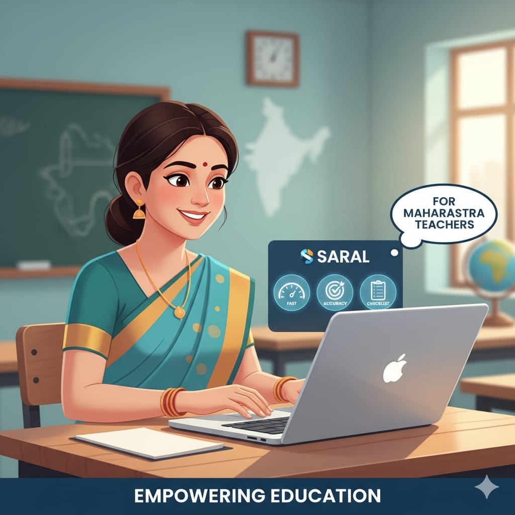 SARAL Portal Tips for Teachers Maharashtra
