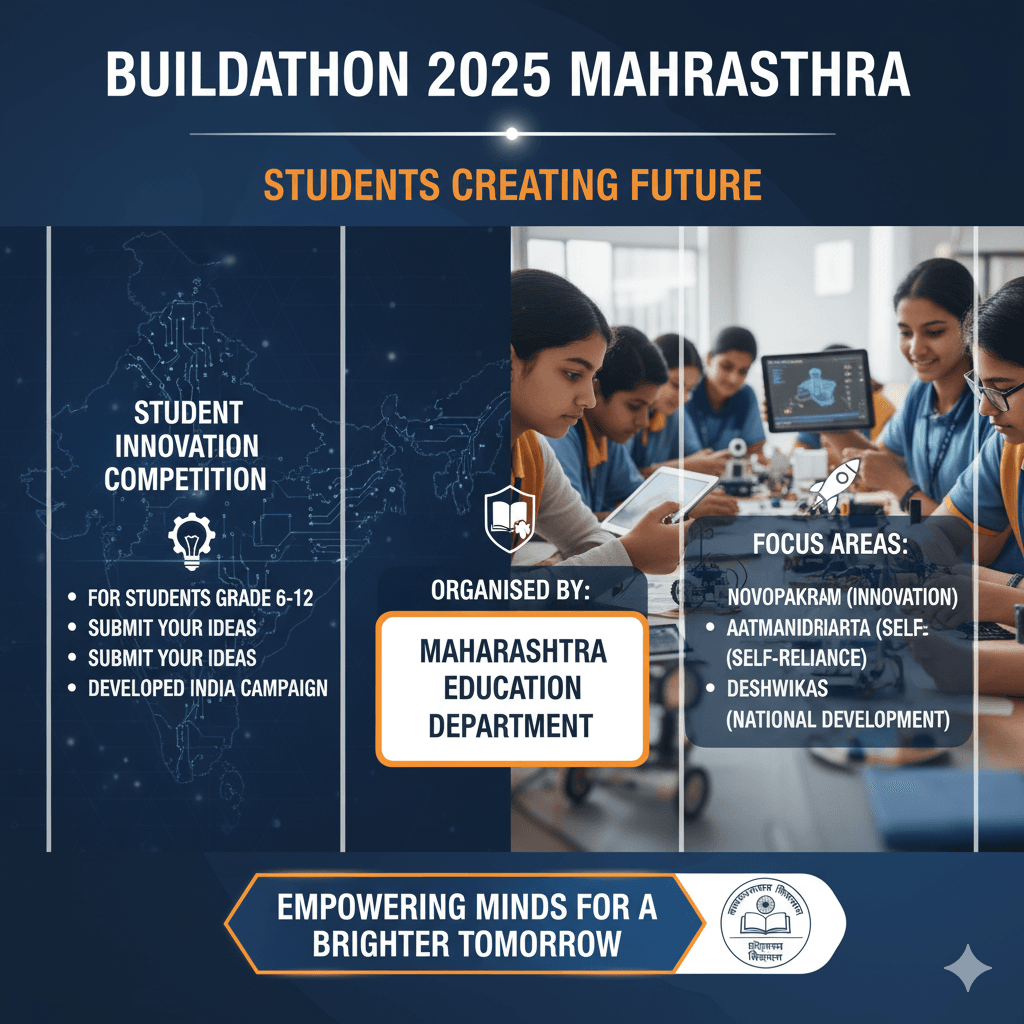  Viksit Bharat Buildthon 2025:  Maharashtra student innovation competition