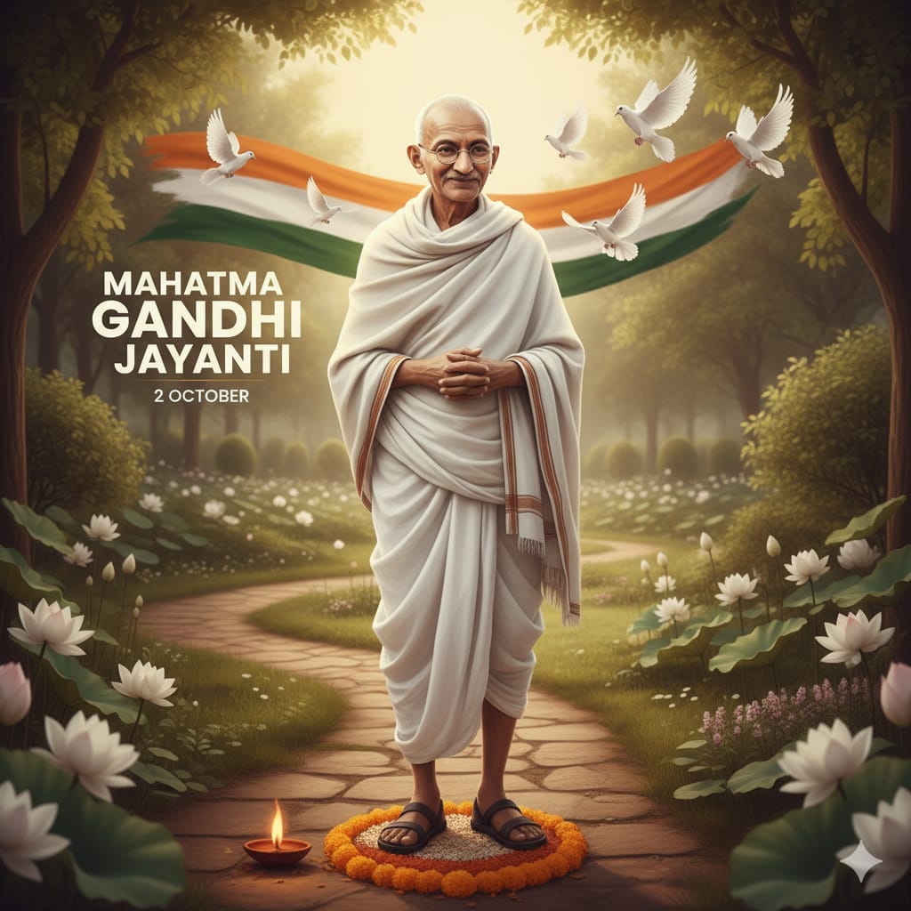 Mahatma Gandhi Jayanti 2025 Celebration in India
