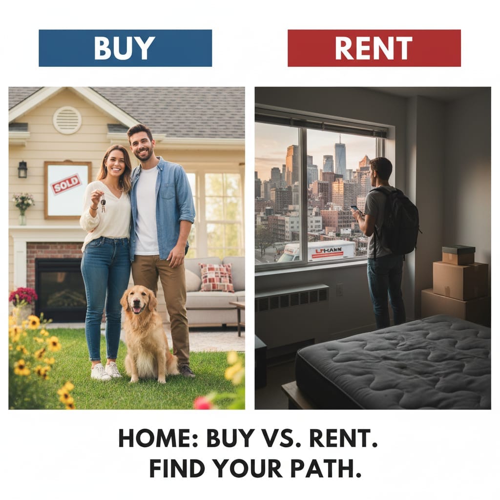 🏠Buy vs Rent Decision Guide 2025