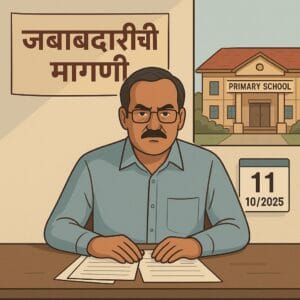 Education Officer Strike in Hingoli – School Communication Gap