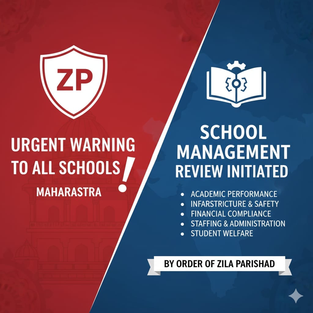 ZP Warning to Schools 2025, pending school work report