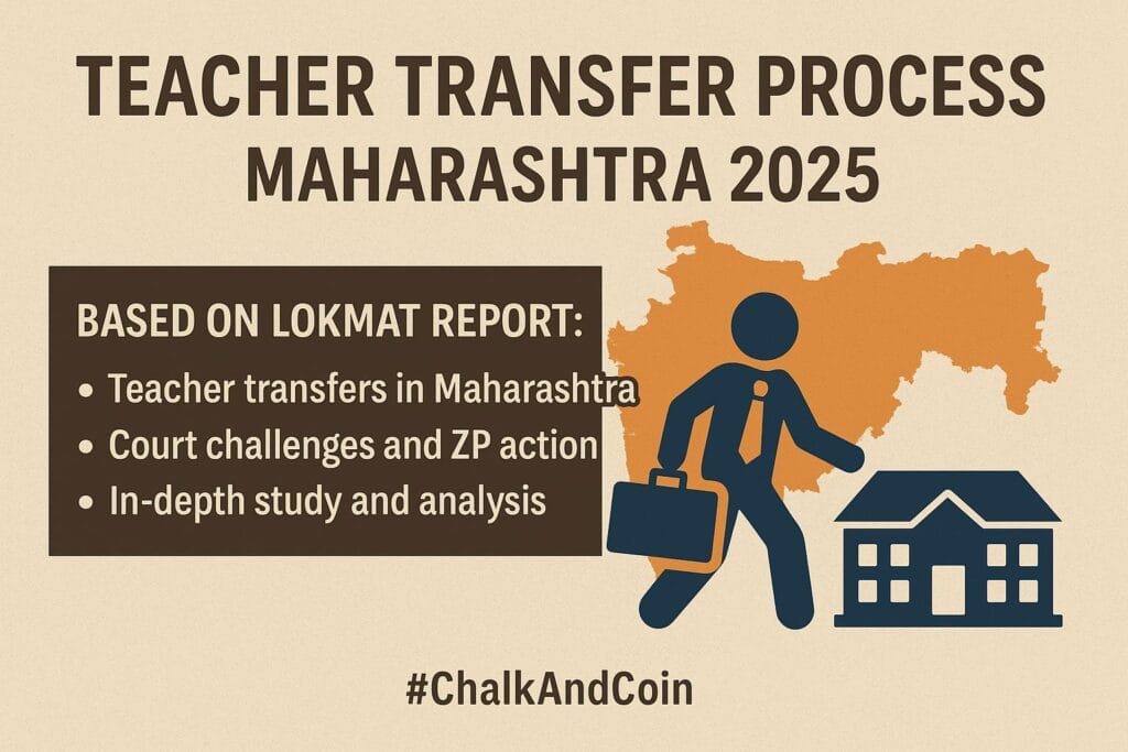 Teacher Transfer Process Maharashtra 2025