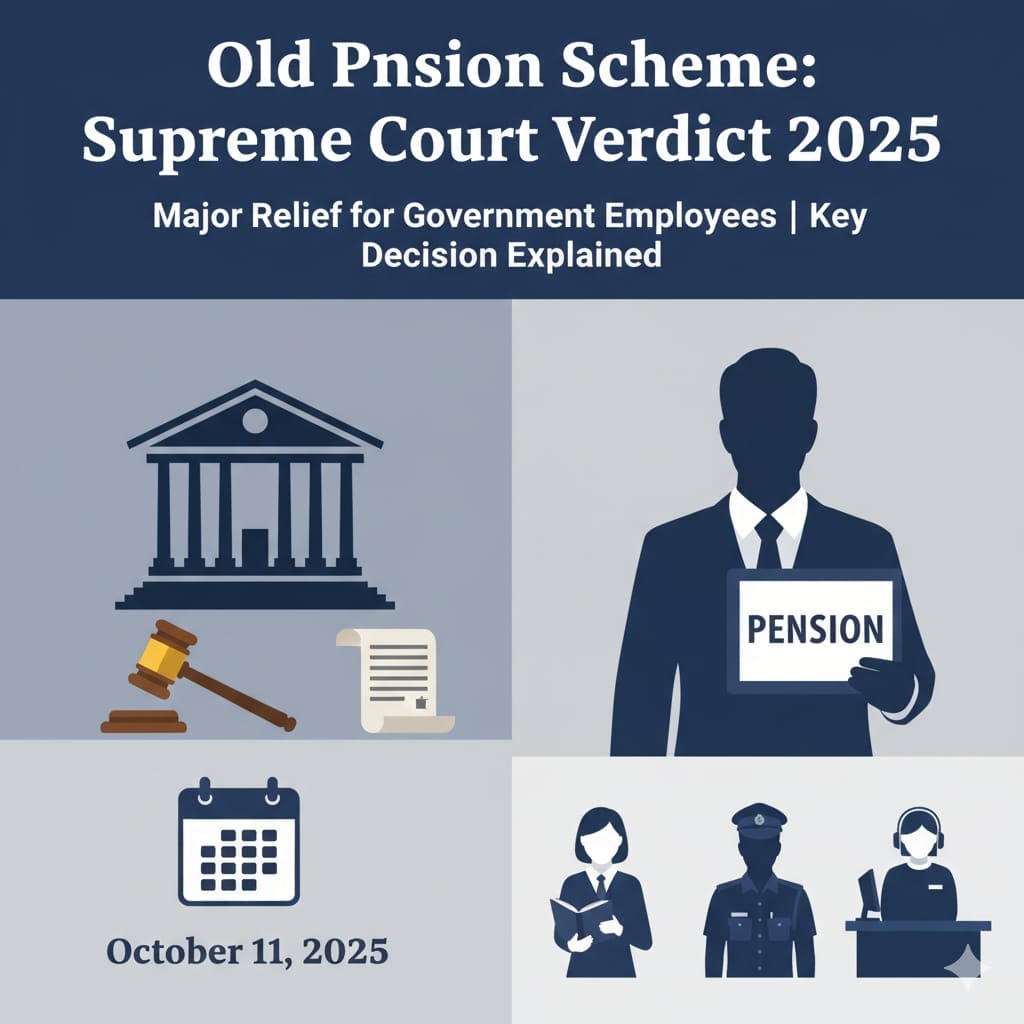 Old Pension Scheme 2025 Verdict Supreme Court Impact on Government Employees