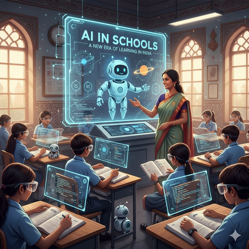 “AI in Schools – शिक्षणातील कृत्रिम बुद्धिमत्ता”