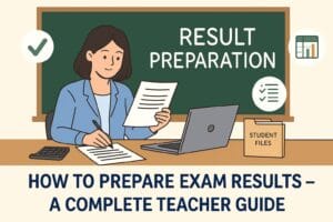 how to prepare school result process for teachers