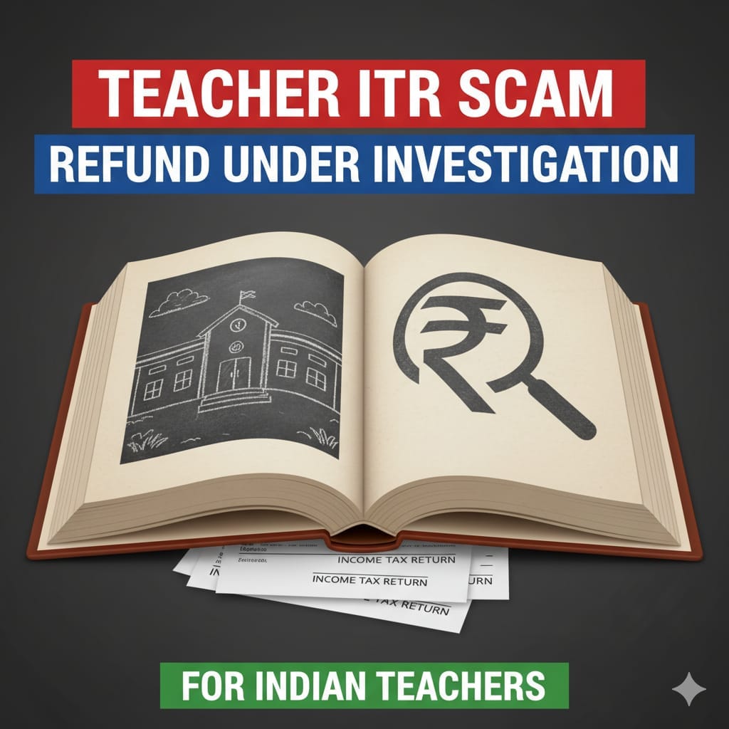 शिक्षक ITR गैरप्रकार तपासणी आणि Refund Fraud रिपोर्ट