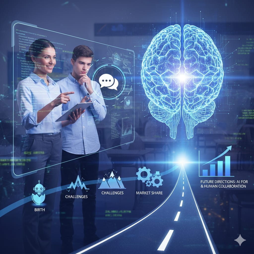 ChatGPT AI Story, Challenges, Market Share and Future Directions