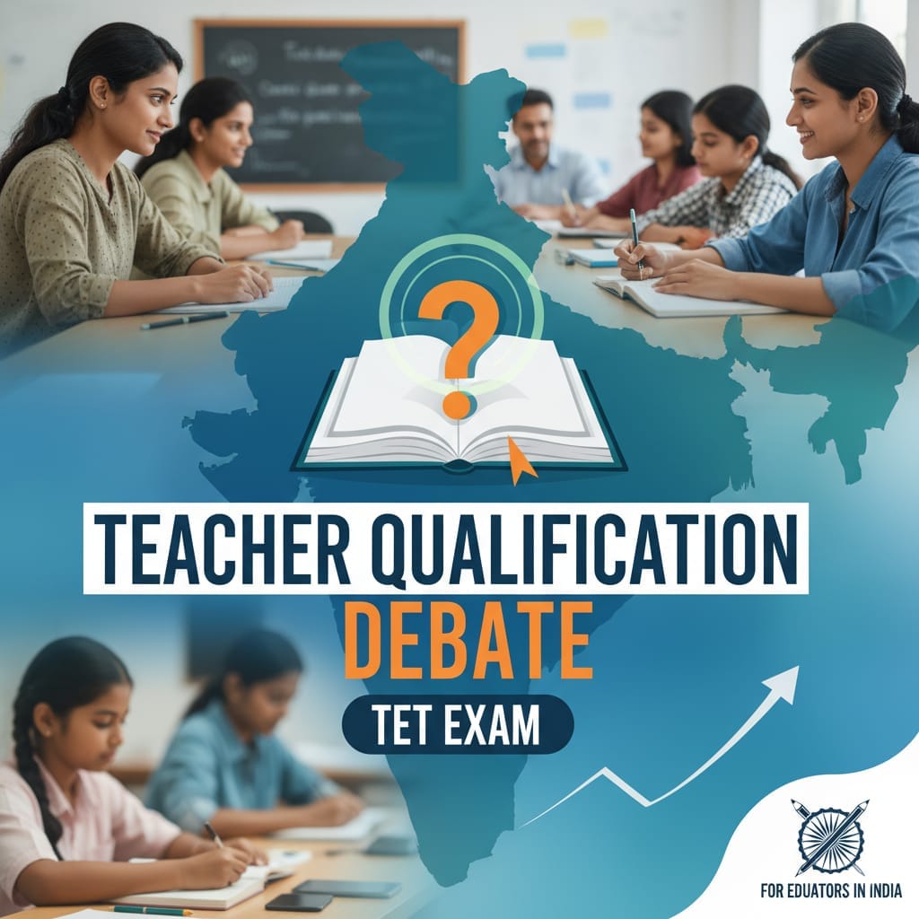 Teacher Qualification Debate TET Exam विरोध