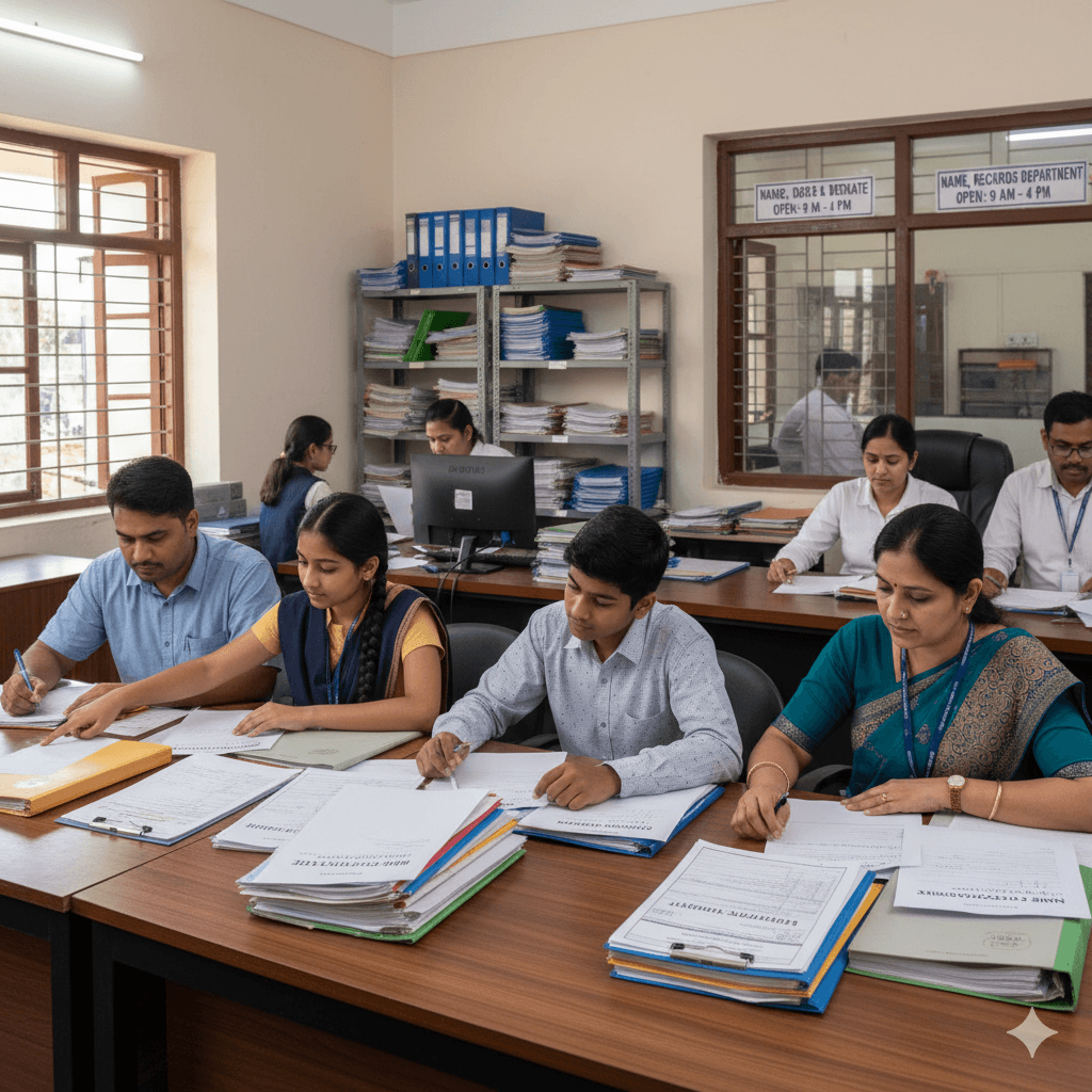 School Records Correction Process for Name, DOB and Caste Update