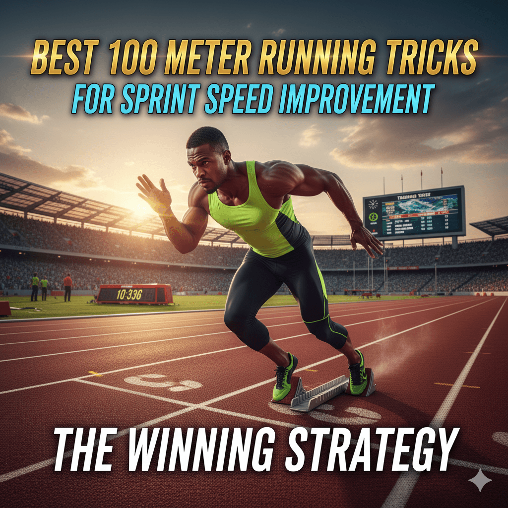 best 100 meter running tricks for sprint speed improvement