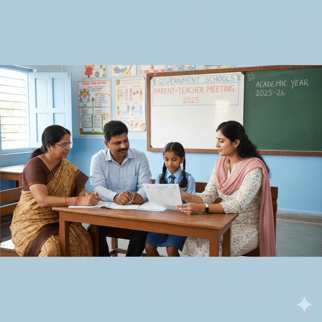 Parent-Teacher Meeting in Government Schools Maharashtra 2025