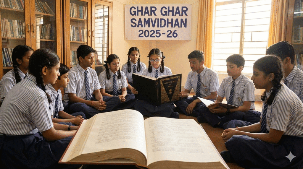 Ghar Ghar Samvidhan 2025-26 Constitution Reading