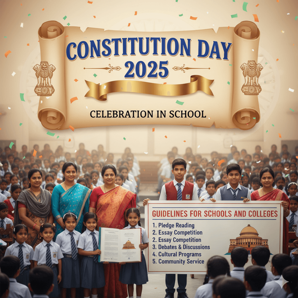 Constitution Day 2025 Guidelines for Schools and Colleges