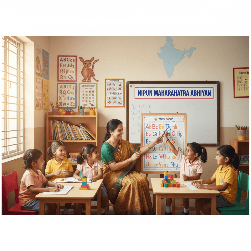 Nipun Maharashtra Abhiyan – साक्षरता आणि संख्याज्ञान वाढवणारा उपक्रम