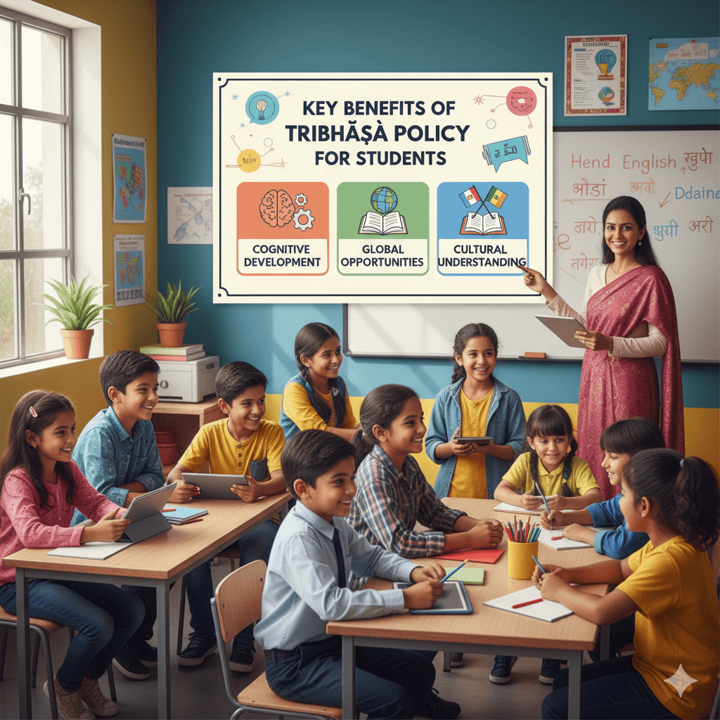 Tribhasha Policy Public Dialogue: Benefits of Tribhāṣā Policy Public Dialogue for students