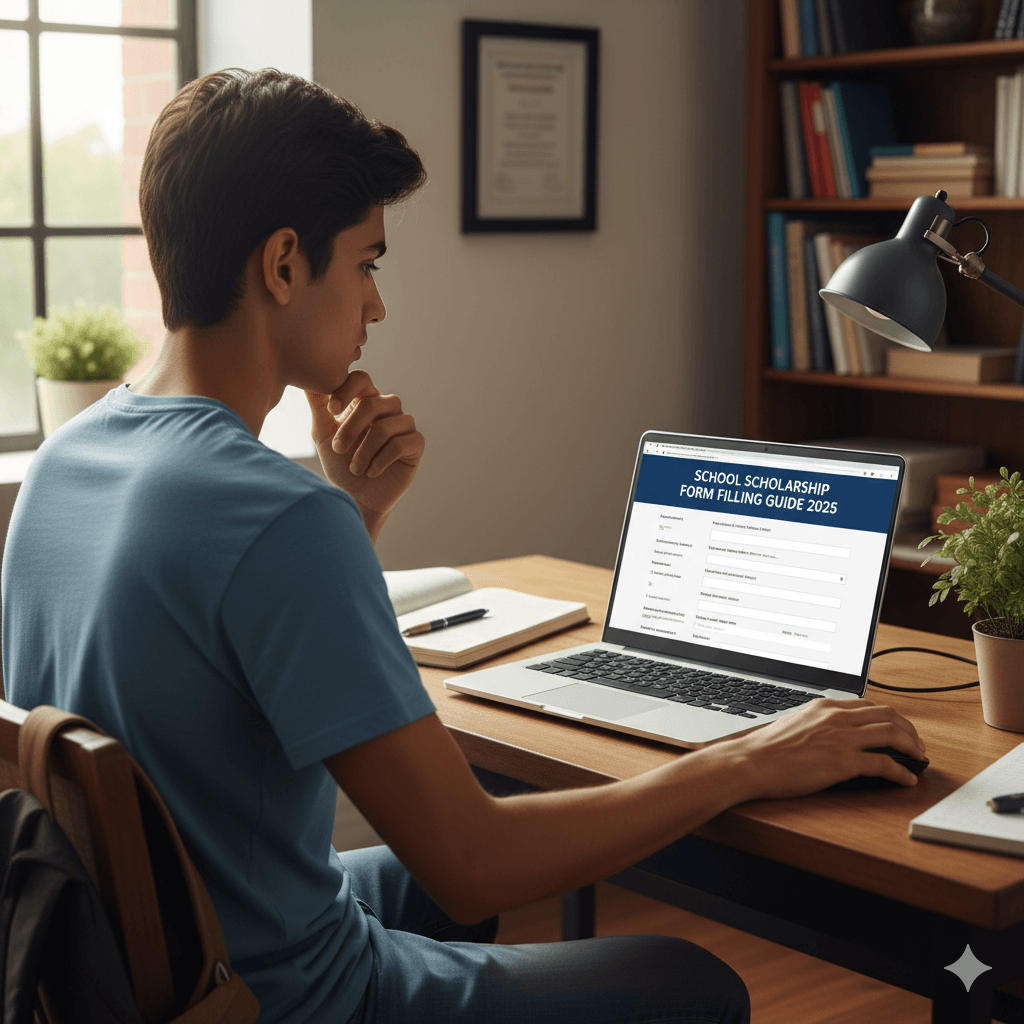 School Scholarship Form Filling Guide 2025 Student Image