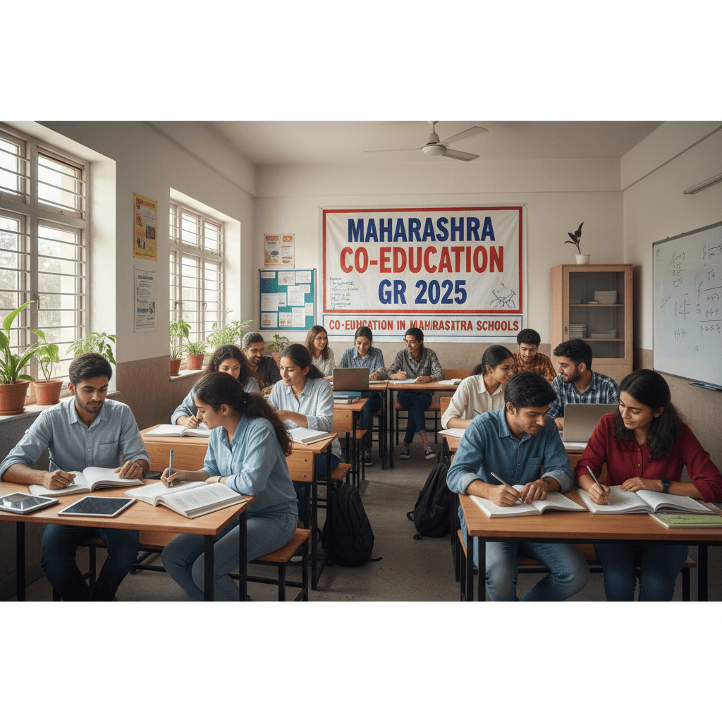 Maharashtra Co-Education GR 2025 – सह-शिक्षण महाराष्ट्रातील शाळांमध्ये