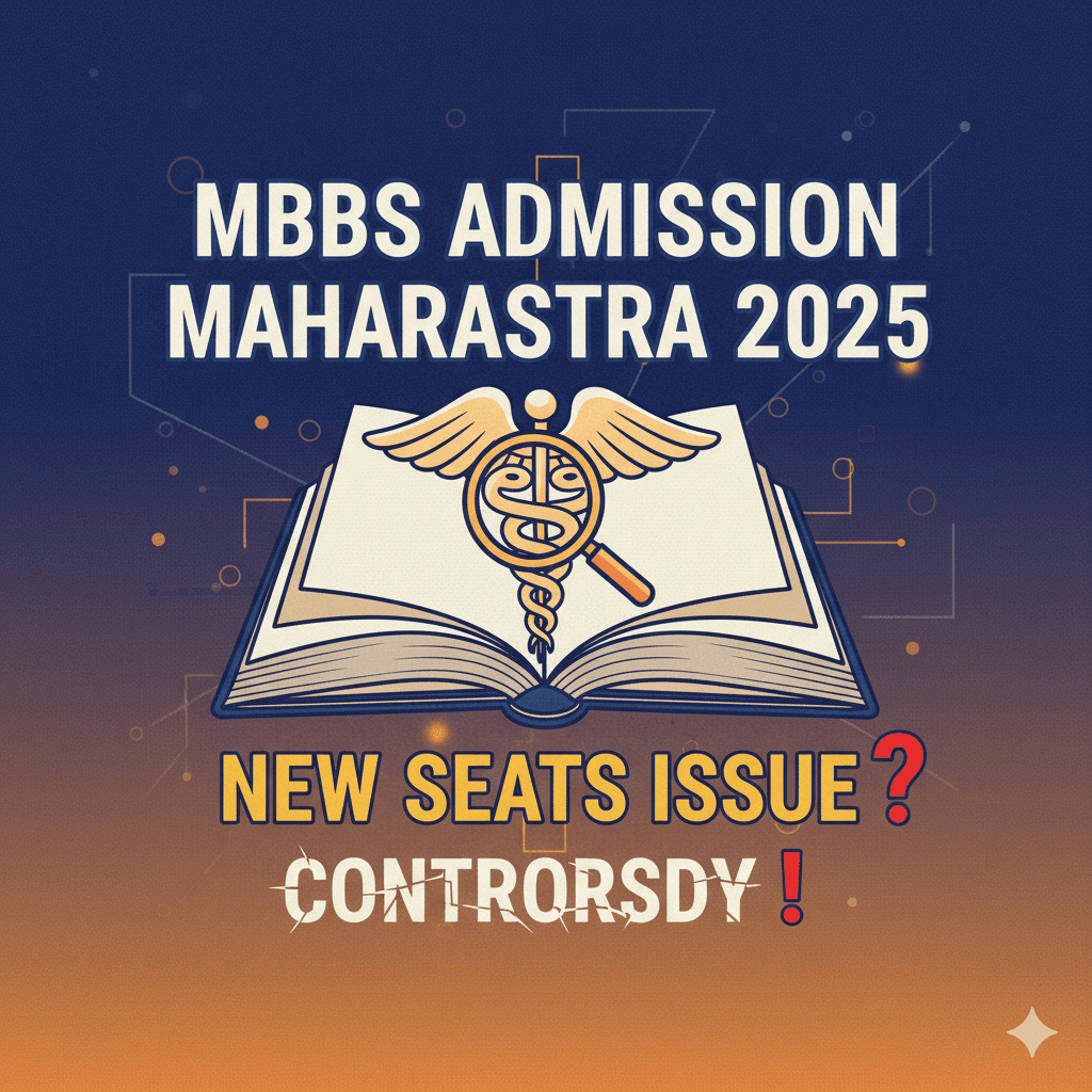 MBBS Admission Maharashtra 2025 controversy