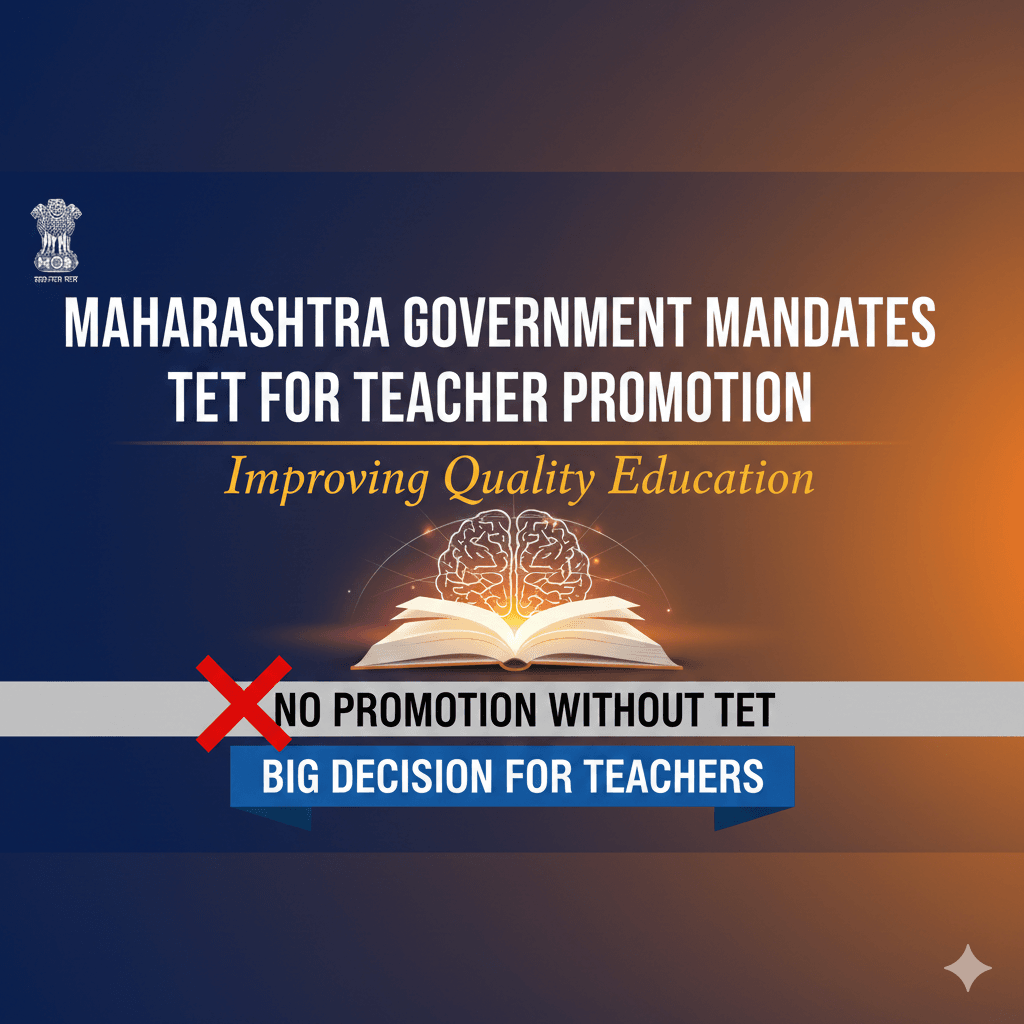 TET Promotion Rule Maharashtra 2026 teachers news