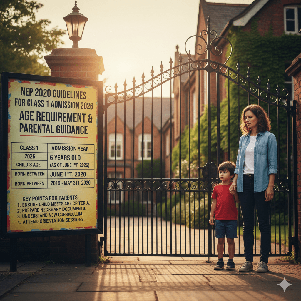 Class 1 Admission Rule Change 2026 age criteria for parents