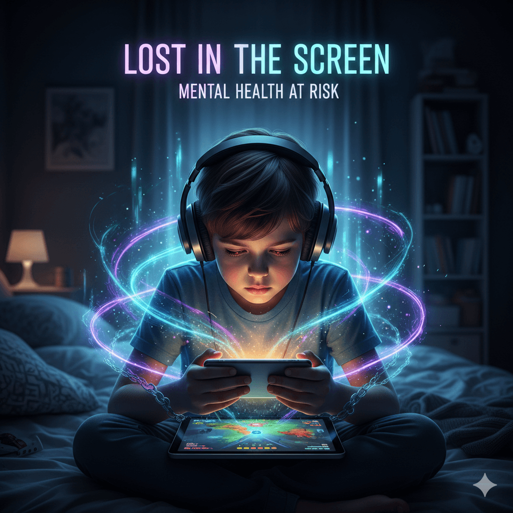 Social Media effects on children mental health